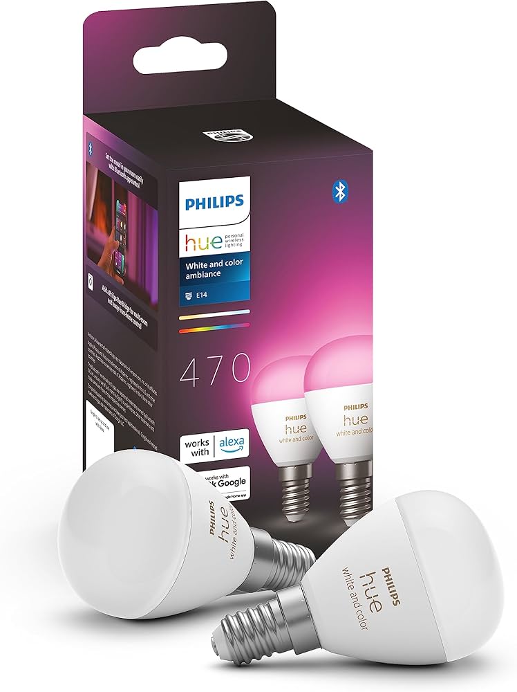 Philips Hue bulb and packaging