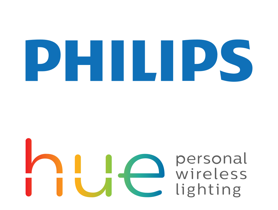 Philips Hue logo and smart lighting